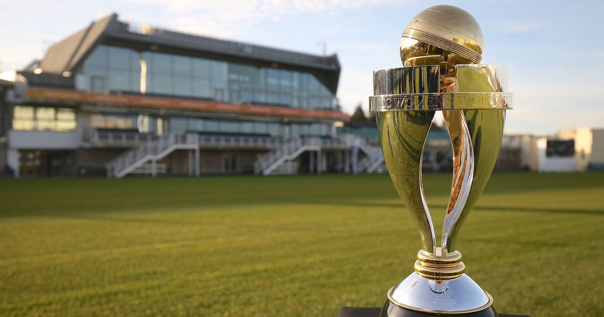ICC Womens World Cup Trophy in Bristol