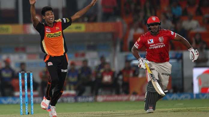 सनराइजर्स हैदराबाद बनाम किंग्स इलेवन पंजाब के मैच के आंकड़ें 1