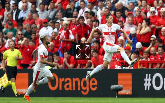 यूरो 2016 : रोमानिया और स्विट्जरलैंड के बीच मैच 1-1 से ड्रॉ 1