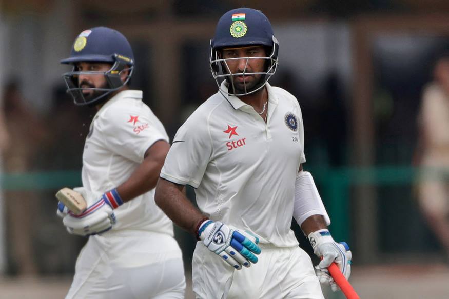 मुंबई टेस्ट : मुरली विजय और चेतेश्वर पुजारा ने भारतीय टीम को संभाला 1