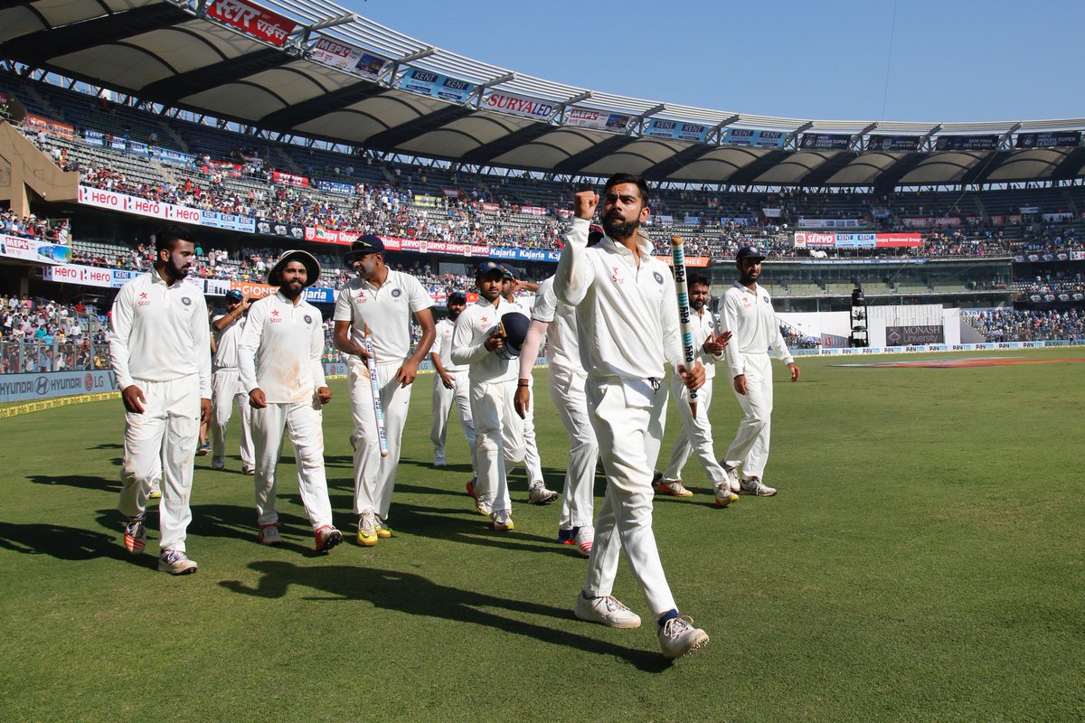 चेन्नई टेस्ट : रविन्द्र जडेजा ने झटके सात विकेट और विराट कोहली ने बना डाला यह रिकॉर्ड 1