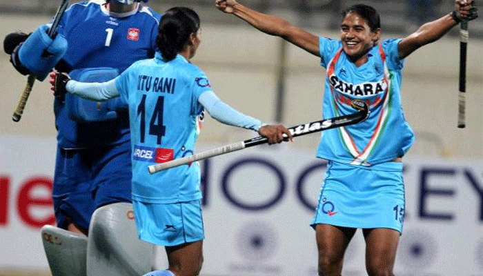 महिला हॉकी वंदना के गोल से भारत सेमीफाइनल में 6