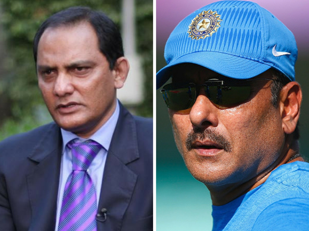 भारतीय टीम के कोच रवि शास्त्री और पूर्व कप्तान अजहर के बीच इस बात को लेकर आजतक है अनबन 12