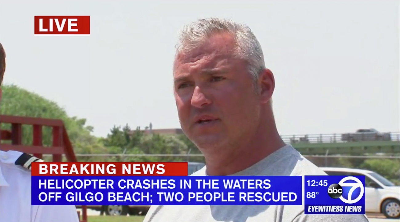 VIDEO: सामने आई शेन मैकमोहन के हेलीकाप्टर की पानी में इमरजेंसी लैंडिंग वाली फुटेज 1