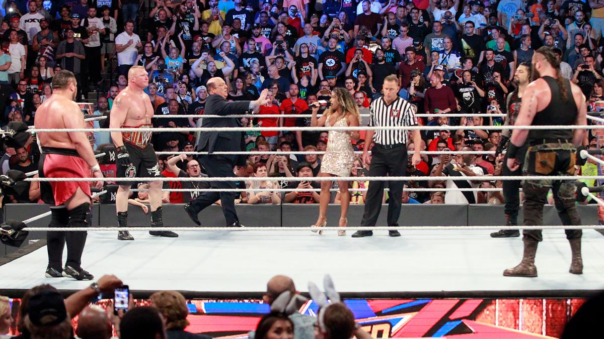 WWE NEWS: समरस्लैम में फेटल फोर वे मैच लड़ने वाले रेस्लरो में से एक को लगी गंभीर चोट, कहीं करियर पर ना आ जाए आंच 10