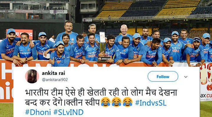 INDvSL: टीम इण्डिया द्वारा श्रीलंका को मिली शर्मनाक हार के बाद सोशल यूजरों ने लिये जमकर मजे, जिसे पढ़कर आप भी हो जायेंगे हँस-हँस के लोटपोट 6