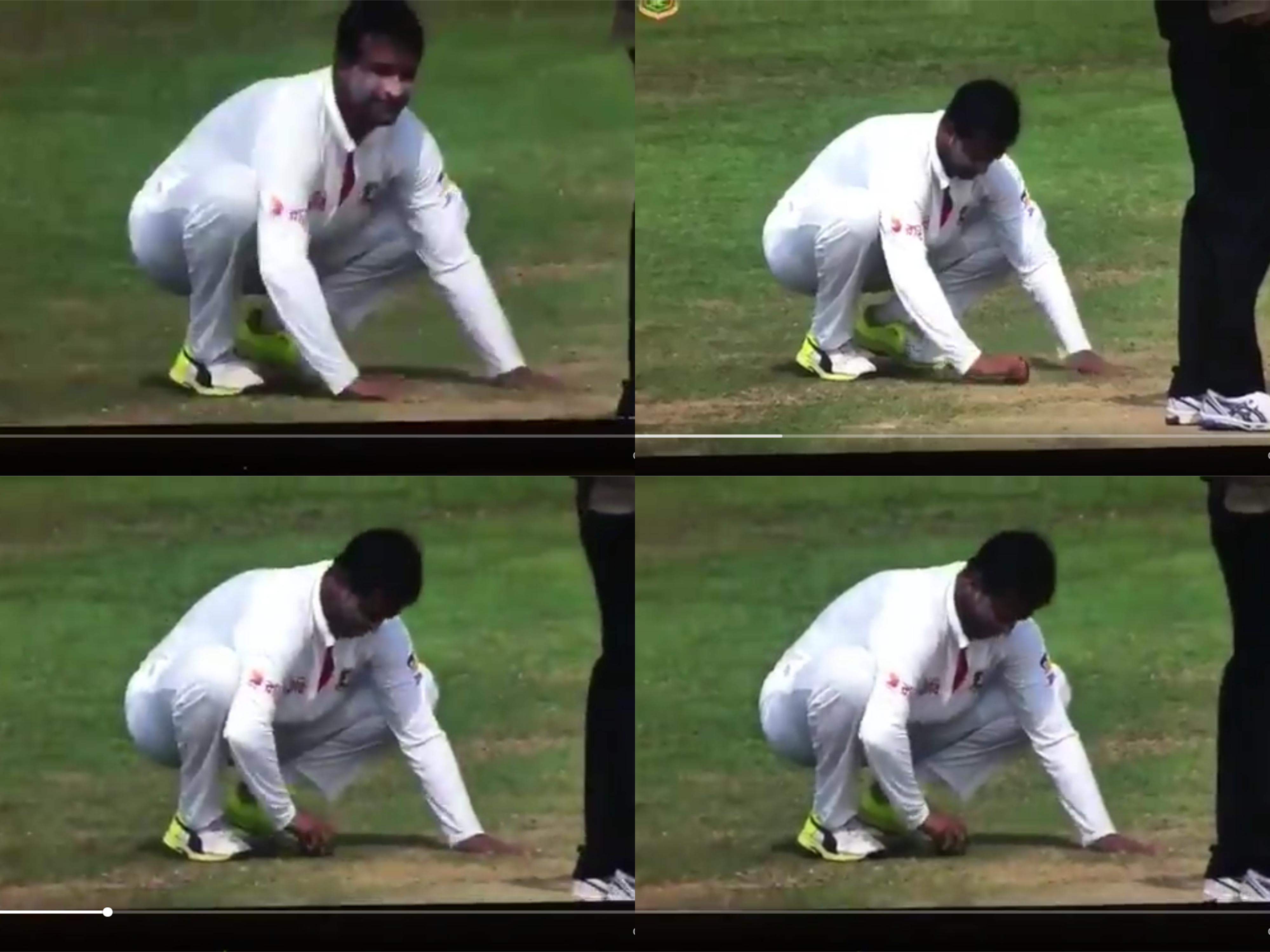 क्या शाकिब अल हसन ने गेंद के साथ दूसरे टेस्ट मैच के दौरान की छेड़छाड़? 1