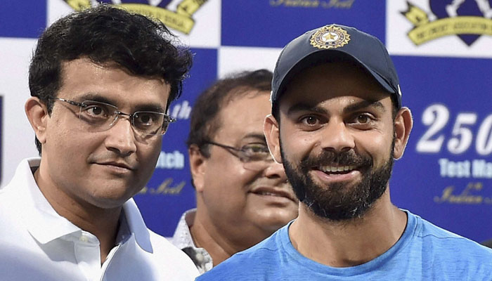  facbook twitter googlepluse Youtube Virat Kohli will be rated one of the greatest captains if India do well overseas: Sourav Ganguly