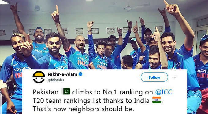 पाकिस्तान में भी मना भारत के पहले टी-20 जीत का जश्न, पाकिस्तानियों ने ऐसे उड़ाया भारत का मजाक 10