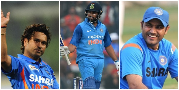 रोहित शर्मा के दोहरे शतक पर खुश हुए क्रिकेट के भगवान, लेकिन वीरेंद्र सहवाग ने कह दी ये बड़ी बात 13