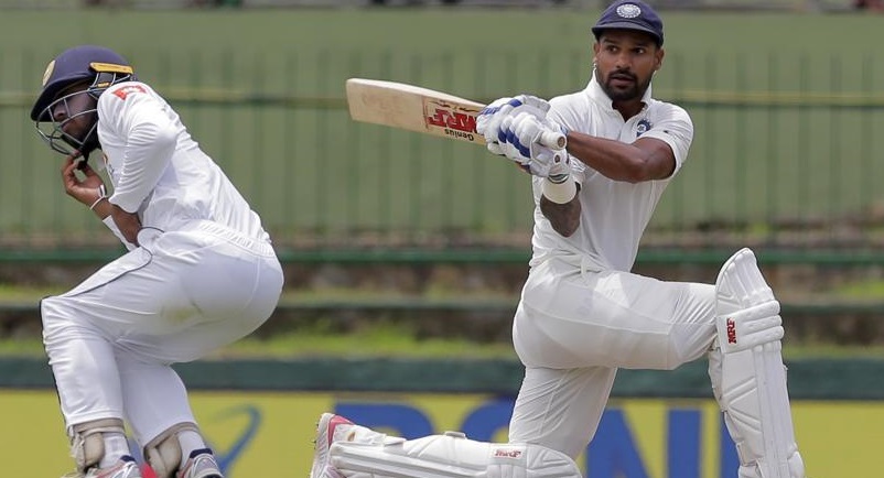 Delhi Test: Dhawan celebrates with half centuries, India leads by 355 runs