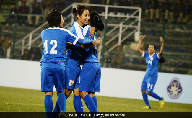 सैफ खेलों में भारतीय यू-15 भारतीय महिला टीम की जीत 1
