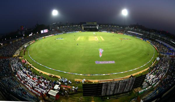 बीसीसीआई टीम ने किया सवाई मान सिंह स्टेडियम का निरीक्षण 1