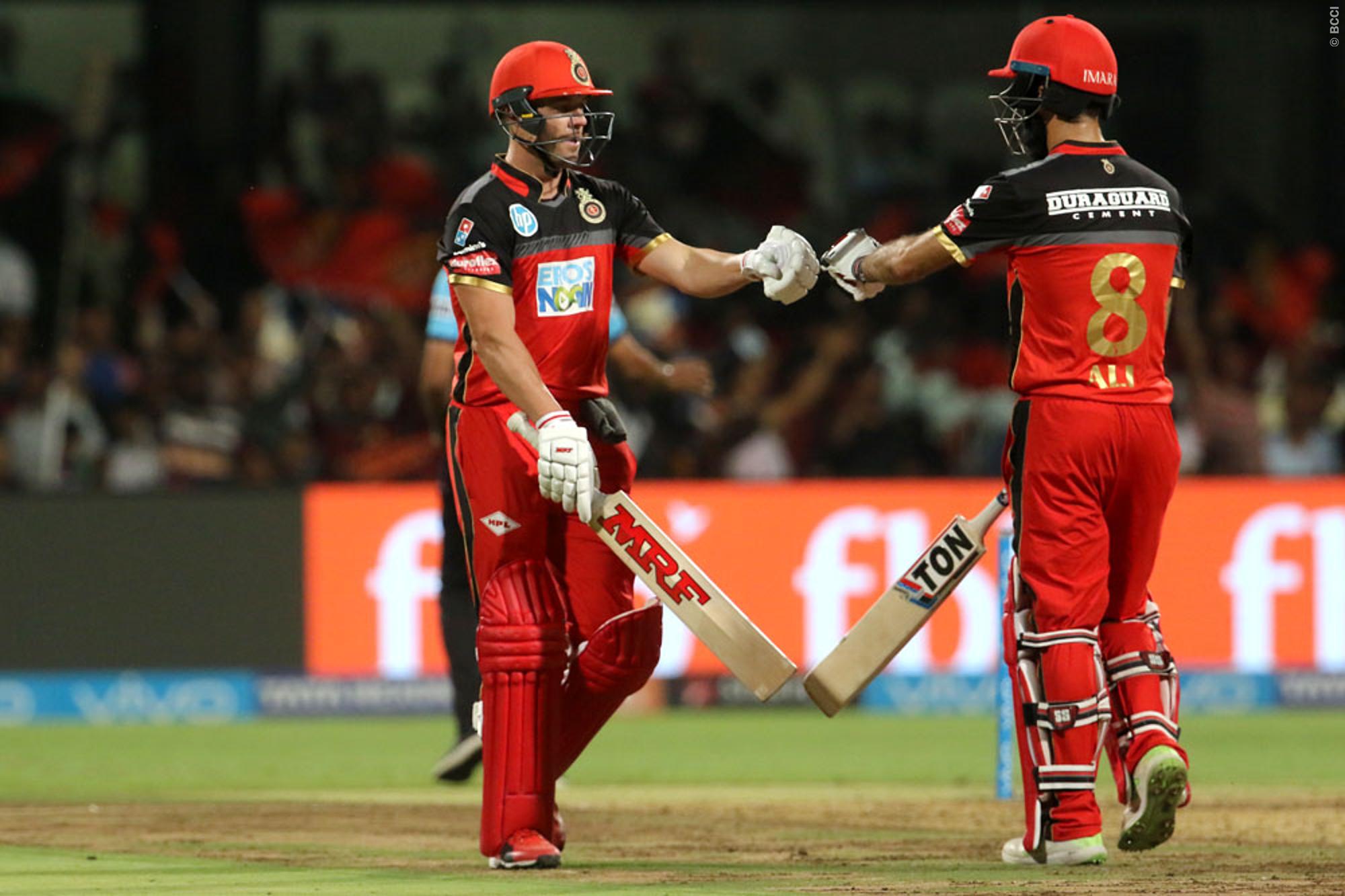 Compete against. RCB SRH score. RCB Pokot.