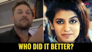 VIDEO: ब्रेडन मैकुलम ने किया प्रिया प्रकाश की नकल, सोशल मीडिया पर वायरल हुई वीडियो 2 priya-prakash-or-brendon-mccullum-who-has-better-expressions