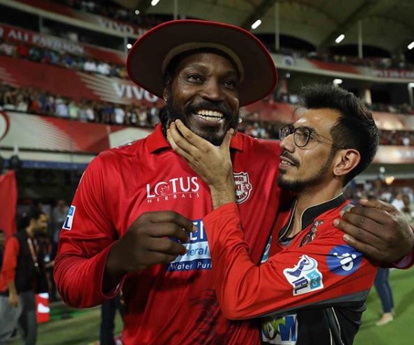 yuzvendra chahal mis his buddy chris gayle, This pic is proof