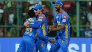 RR have to beat RCB with big margin to enter in play off