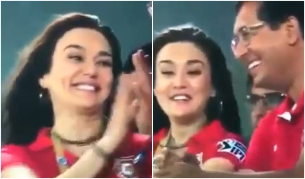 VIDEO: पंजाब तो हारी लेकिन इस दिग्गज खिलाड़ी की टीम के आईपीएल से बाहर होने पर काफी खुश हुई प्रीति जिंटा 4