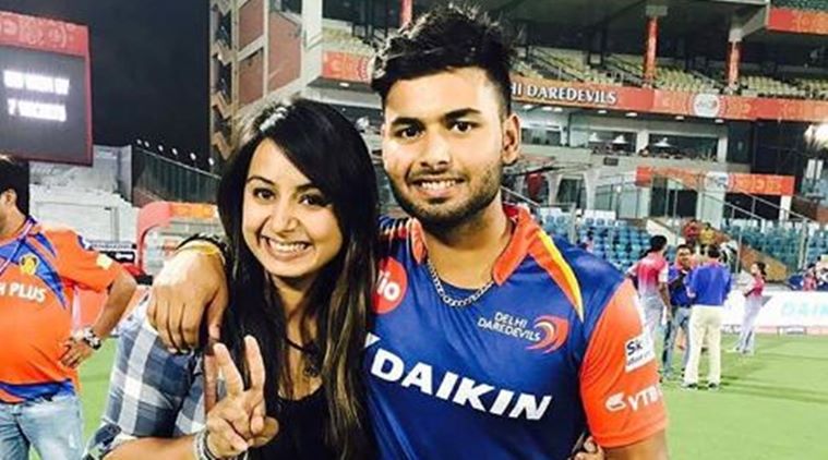 Rishabh pant sister Sakshi is also a cricket fan, see beautiful pics