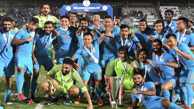 भारतीय फुटबॉल टीम ने अपने नाम की इंटरकॉन्टिनेंटल टूर्नामेंट, सचिन तेंदुलकर ने इस अंदाज में दी बधाई 1