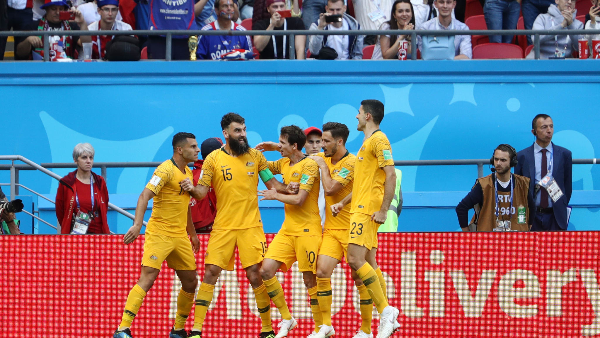FIFA World Cup 2018: रोमांचक मुकाबले में फ्रांस ने ऑस्ट्रेलिया को 2-1 से हराया 1