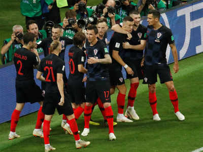 England scored a 1-0 lead in Croatia