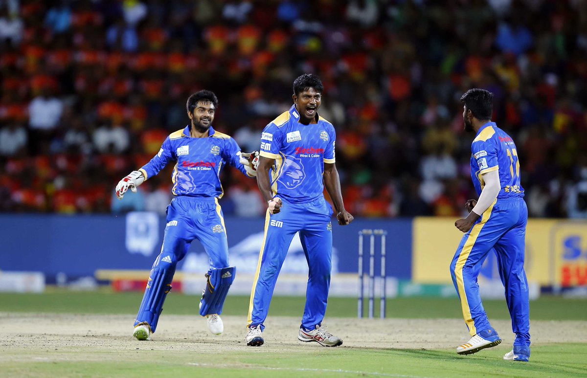 TNPL 3: मदुरई पैंथर्स ने चेपौक सुपर गिलिज को 26 रनों से हराया 9