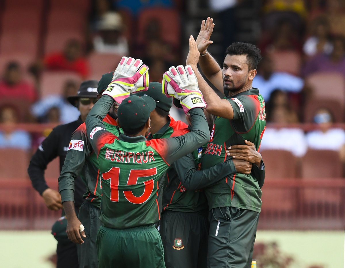 WI vs BAN: वेस्टइंडीज को अपने ही घर में झेलनी पड़ी बांग्लादेश के हाथों हार 1