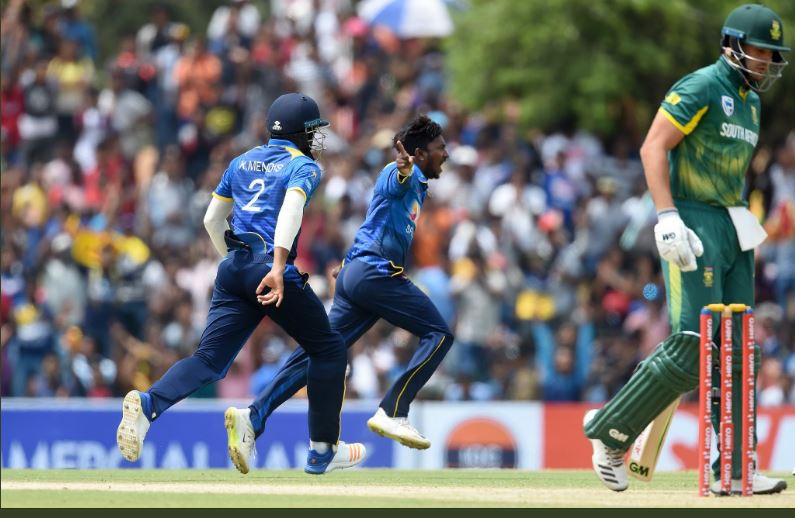 SL vs SA: W W W W के साथ शाम्सी और कगिसो रबाडा ने श्रीलंका को किया चित, 5 विकेट से जीता मैच 1