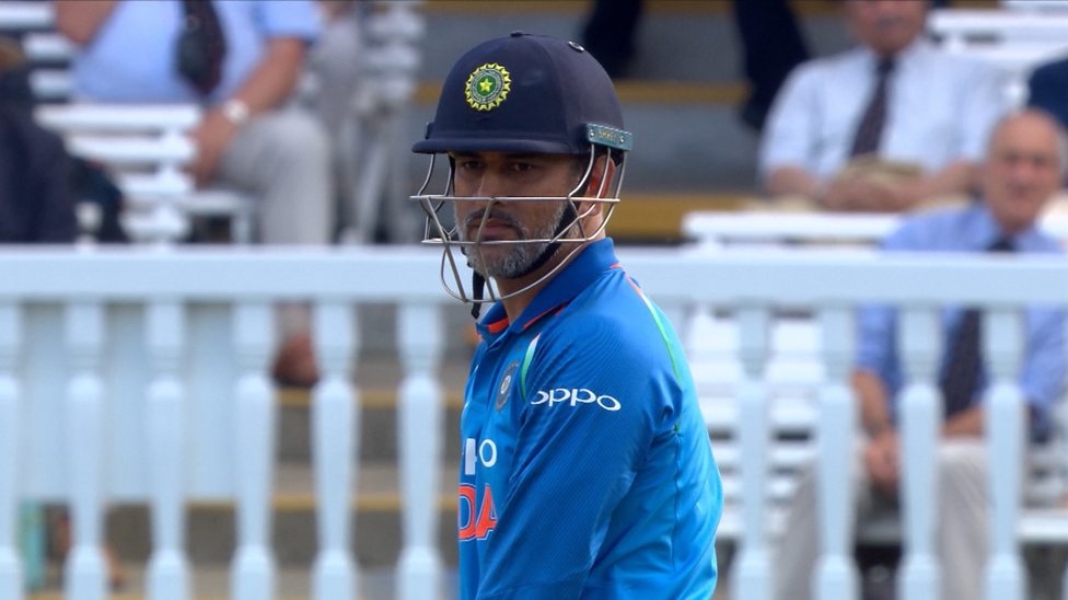 Dhoni sought the ball from the umpire after the third one-dayer, speculation was very strong about sannyas