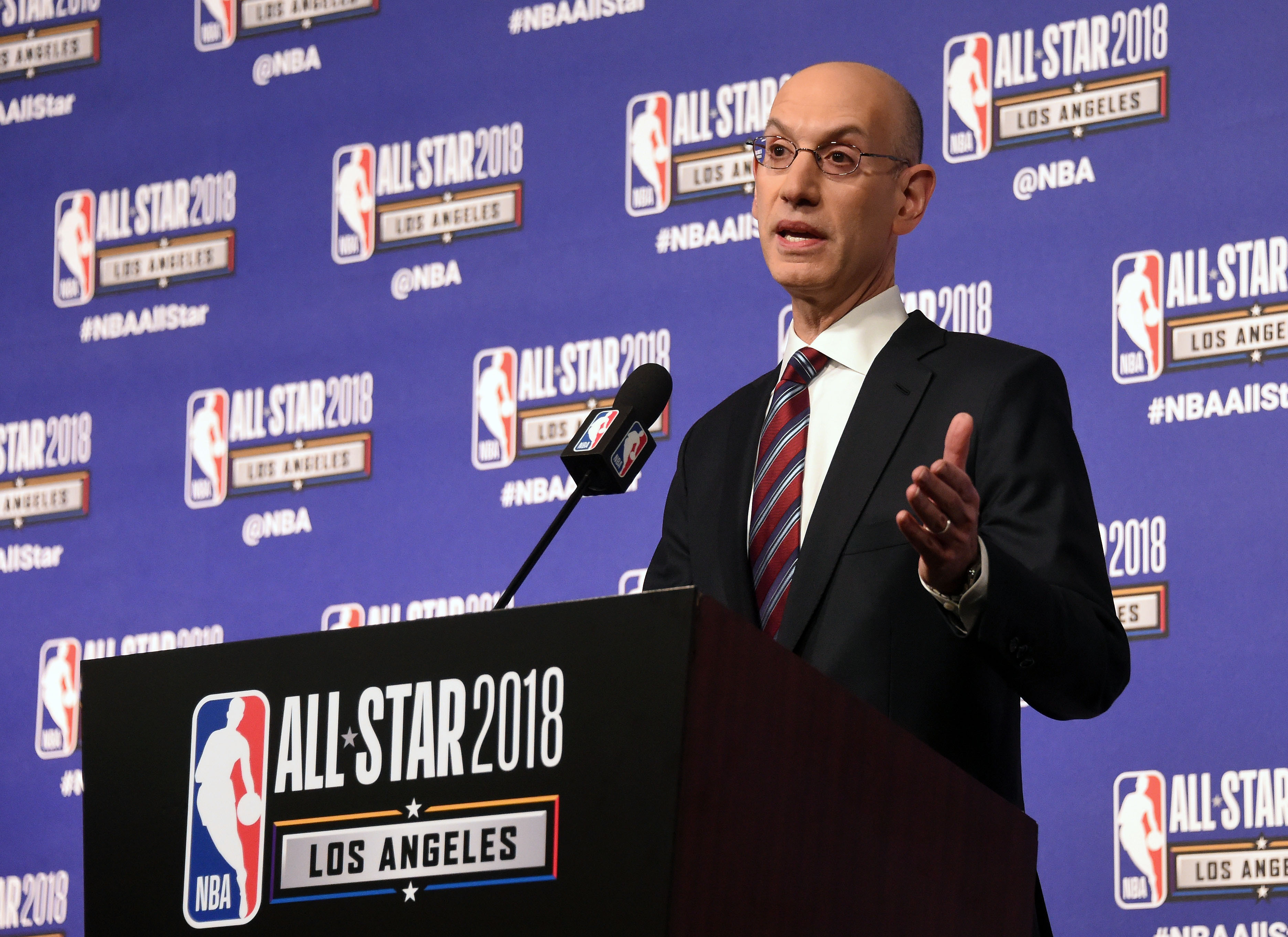 Next year, the NBA session in Mumbai can host a pre-match India: Adam Silver