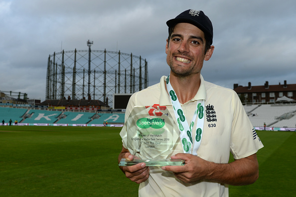 Cook became Man of the Match, Kohli-Man of the Series
