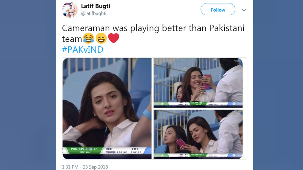 पाकिस्तान के एशिया कप से बाहर होने के बाद सोशल मीडिया पर छाई ये खूबसूरत लड़की, लोग कर रहे अजीबोगरीब कमेंट 5