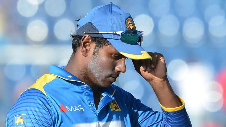 Before the tour of England, Sri Lanka removed Matthew as captain