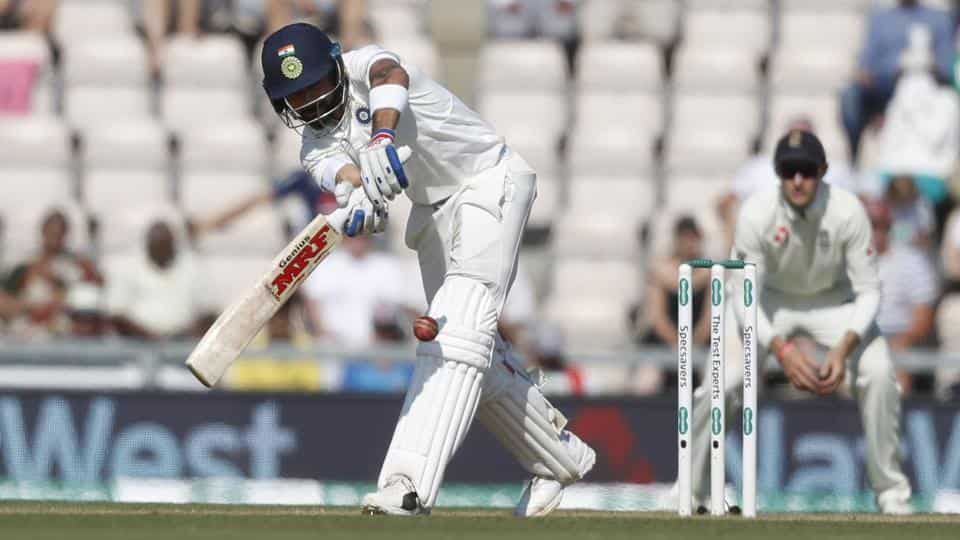 Oval Test: Kohli misses half-century, India crashes