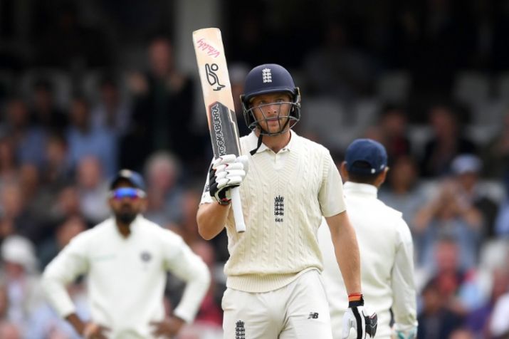 England's strong score by Butler's half century