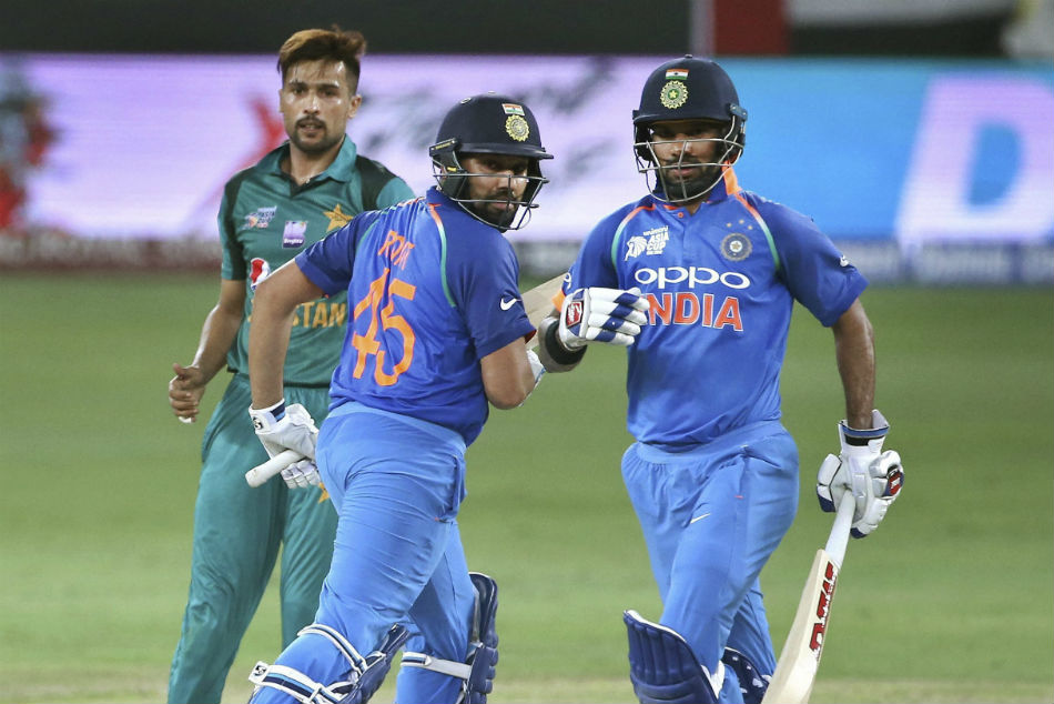 rohit sharma shikhar dhawan