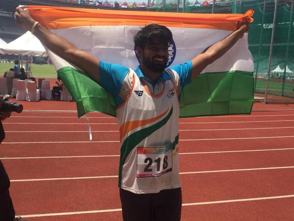 Para-asian game (throwing spear): Sandeep gave the first gold to India