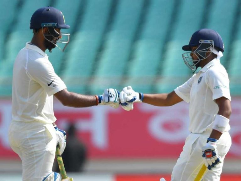 India's Test debut, 364 runs in four wickets for India