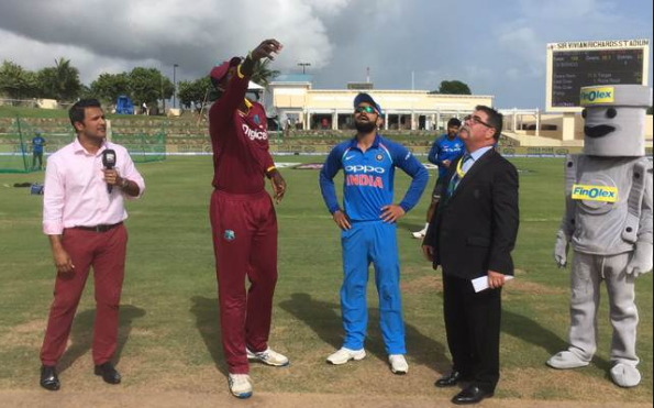 INDvsWI : टॉस रिपोर्ट : भारत ने टॉस जीत चुनी बल्लेबाजी, इस खिलाड़ी की जगह कुलदीप यादव की हुई टीम में वापसी 4