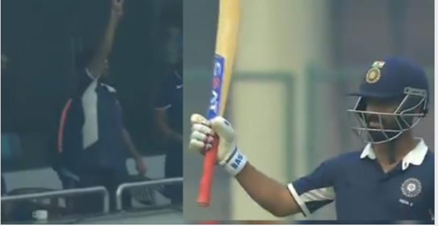 वीडियो- अजिंक्य रहाणे 97 रन पर मनाने लगे शतक का जश्न तो सुरेश रैना ने किया कुछ ऐसा छा गयी चेहरे पर मायूसी 1