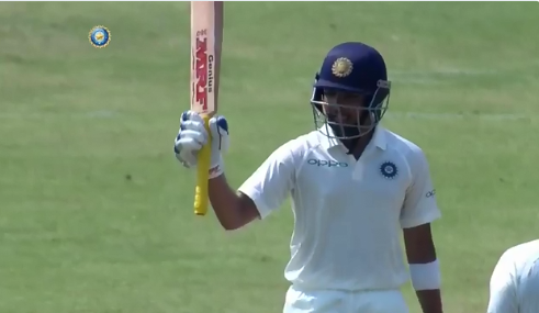 Rajkot Test: India's strong start with Shaw, Pujara's century partnership