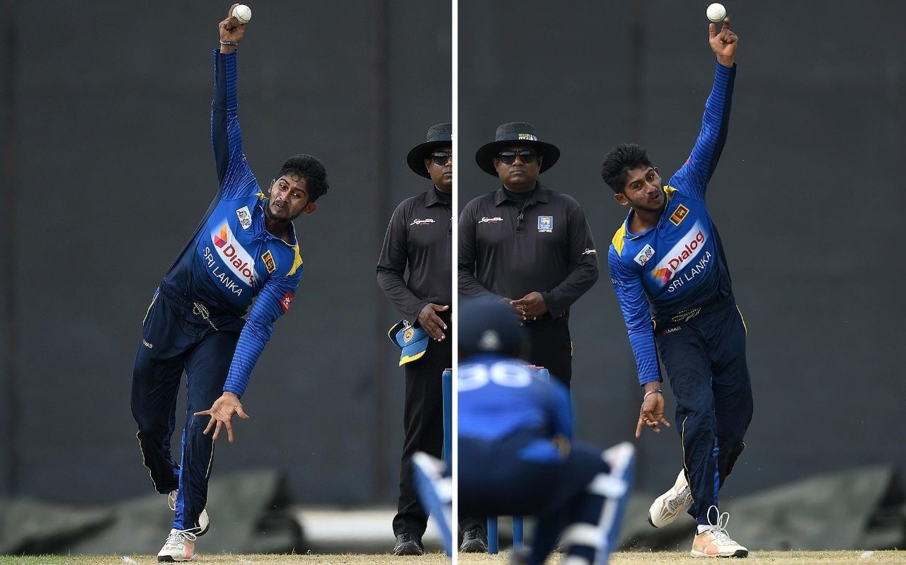 वीडियो: दोनों हाथों से गेंदबाजी करते हैं श्रीलंका के गेंदबाज कमिंडू मेंडिस, आईसीसी ने कही ये बात 1