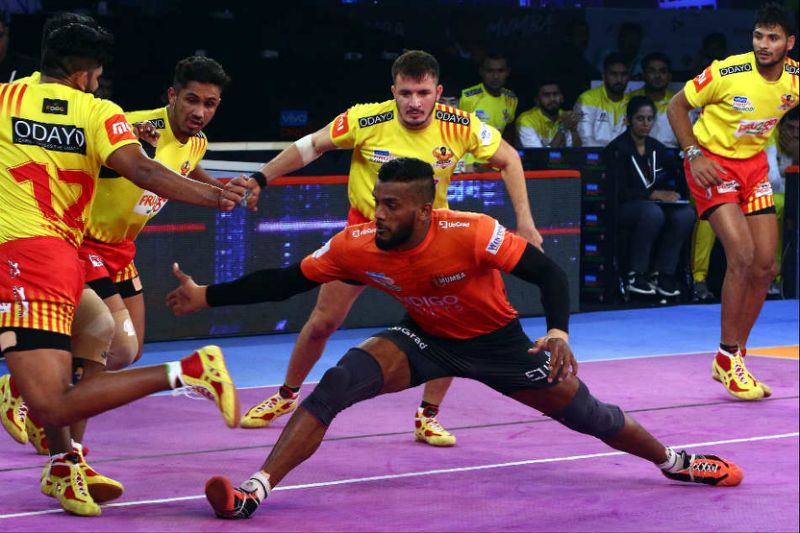 Pro Kabaddi League: Gujarat's 'Sixth' victory in an exciting match