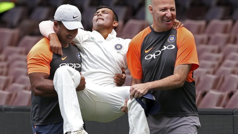 Shaw Shaw out of first Test against Australia