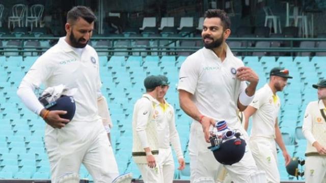 CA XI vs IND: तीसरा दिन: ऑस्ट्रेलियाई बल्लेबाजों के सामने नहीं टिकी भारतीय गेंदबाजी, विराट कोहली को खुद करनी पड़ी गेंदबाजी 3