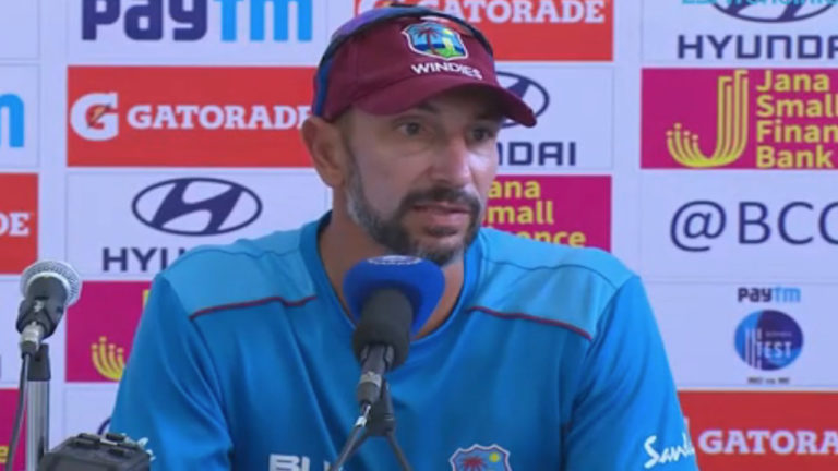 West Indies coach Nick Porthas