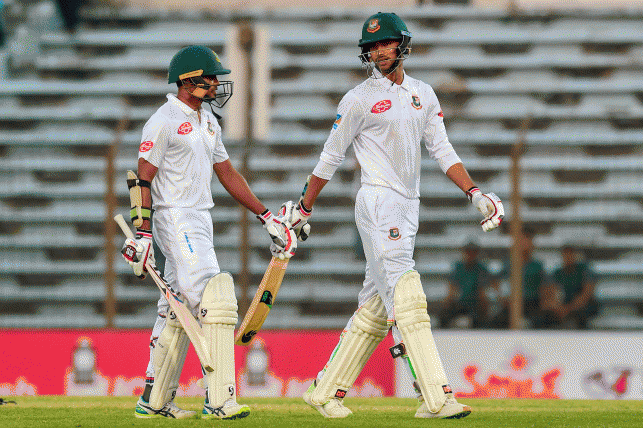 Chittagong Test: Bangladesh strengthened by century of Mominul Haq