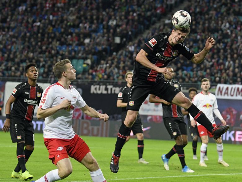 German league: Leipzig defeats Leverkusen
