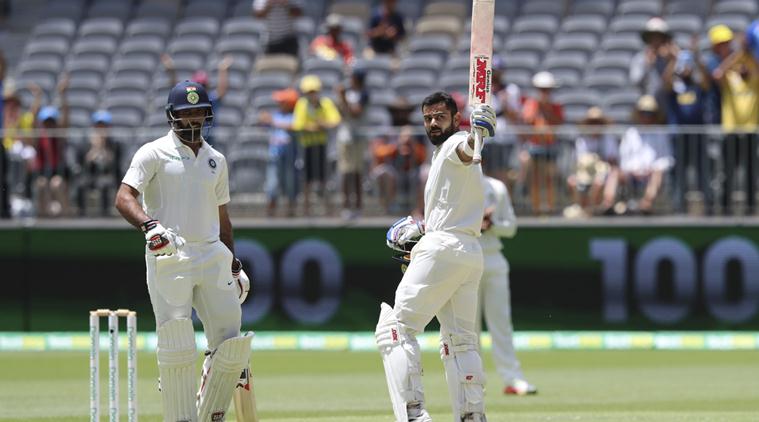 Perth Test: India's first innings collapse at 283 runs